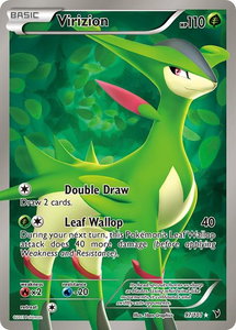 Virizion (Full Art) - Noble Victories (NVI) #97/101 - Ultra Rare Pokémon Trading Card