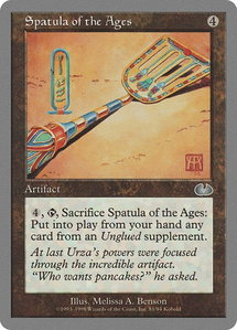 Spatula of the Ages - Unglued (UGL) #81 - Uncommon Magic: The Gathering Trading Card