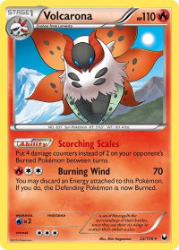 Volcarona - Dark Explorers (DEX) #22/108 - Holo Rare Pokémon Trading Card