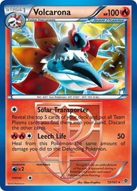 Volcarona (Team Plasma) - Plasma Blast (PLB) #13/101 - Rare Pokémon Trading Card