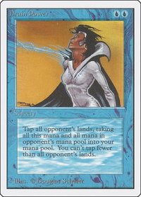 Drain Power - Unlimited Edition (2ED) #57 - Rare Magic: The Gathering Trading Card