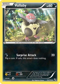 Vullaby - Black and White (BLW) #72/114 - Common Pokémon Trading Card