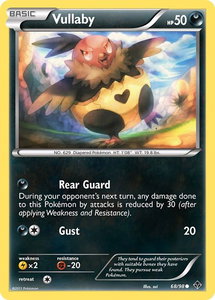 Vullaby - Emerging Powers (EPO) #68/98 - Common Pokémon Trading Card