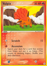 Vulpix - Hidden Legends (HL) #81/101 - Common Pokémon Trading Card