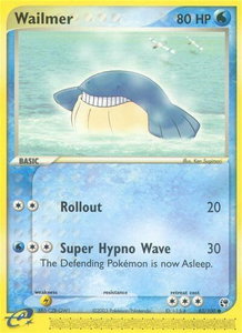 Wailmer - Sandstorm (SS) #83/100 - Common Pokémon Trading Card