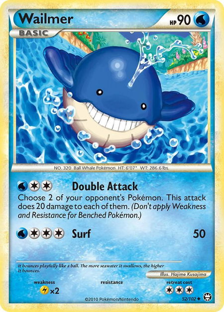 Wailmer - Triumphant Pokémon trading card