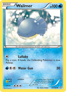 Wailmer - Dragons Exalted (DRX) #25/124 - Uncommon Pokémon Trading Card