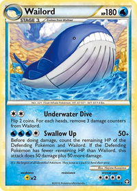 Wailord - Triumphant (TM) #31/102 - Rare Pokémon Trading Card