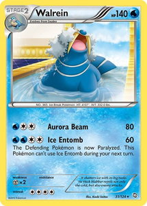 Walrein - Dragons Exalted (DRX) #31/124 - Rare Pokémon Trading Card