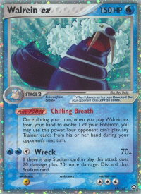 Walrein ex - Power Keepers (PK) #99/108 - Ultra Rare Pokémon Trading Card