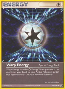 Warp Energy - Power Keepers (PK) #91/108 - Uncommon Pokémon Trading Card