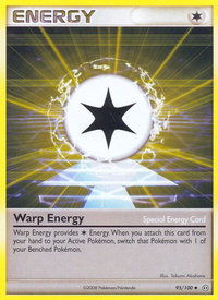 Warp Energy - Stormfront (SF) #95/100 - Uncommon Pokémon Trading Card