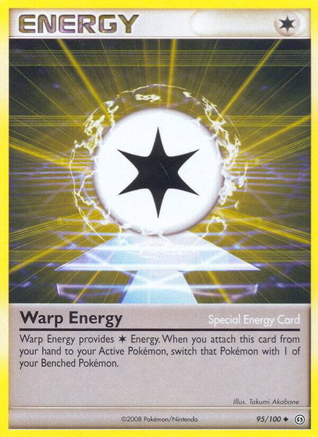 Warp Energy - Stormfront Pokémon trading card