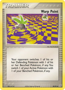 Warp Point - Team Magma vs Team Aqua (MA) #85/95 - Uncommon Pokémon Trading Card