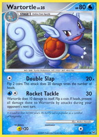 Wartortle - Platinum (PL) #65/127 - Uncommon Pokémon Trading Card