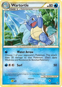 Wartortle - Unleashed (UL) #42/95 - Uncommon Pokémon Trading Card