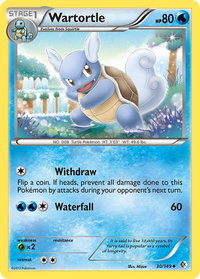 Wartortle - Boundaries Crossed (BCR) #30/149 - Uncommon Pokémon Trading Card