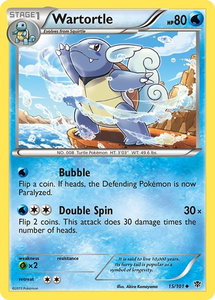 Wartortle - Plasma Blast (PLB) #15/101 - Uncommon Pokémon Trading Card
