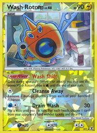 Wash Rotom - Rising Rivals (RR) #RT5 - Ultra Rare Pokémon Trading Card
