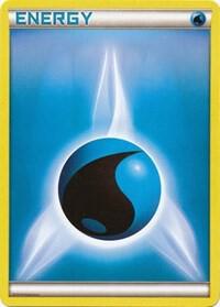 Water Energy trading card from Kalos Starter Set Water Energy - Kalos Starter Set Pokémon trading card