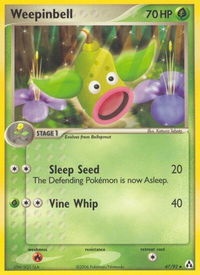 Weepinbell - Legend Maker (LM) #47/92 - Uncommon Pokémon Trading Card