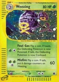 Weezing (32) - Expedition Pokémon trading card