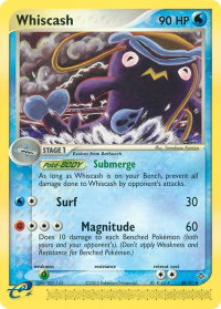 Whiscash - Dragon (DR) #48/97 - Uncommon Pokémon Trading Card