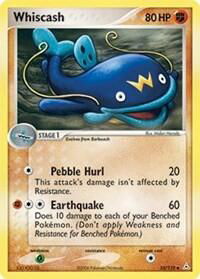 Whiscash - Holon Phantoms (HP) #55/110 - Uncommon Pokémon Trading Card