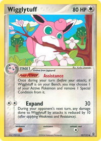 Wigglytuff - FireRed & LeafGreen (RG) #52/112 - Uncommon Pokémon Trading Card