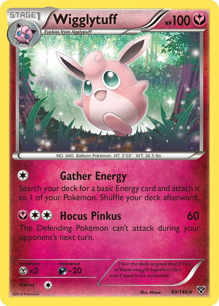 Wigglytuff (89) - XY Base Set Pokémon trading card