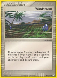 Windstorm - Crystal Guardians (CG) #85/100 - Uncommon Pokémon Trading Card