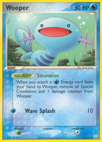 Wooper - Team Rocket Returns (RR) #81/109 - Common Pokémon Trading Card