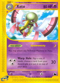 Xatu (35) - Skyridge (SK) #035/144 - Rare Pokémon Trading Card