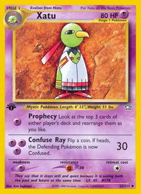 Xatu - Neo Genesis (N1) #052/111 - Uncommon Pokémon Trading Card