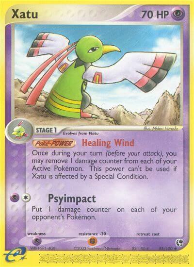 Xatu - Sandstorm Pokémon trading card
