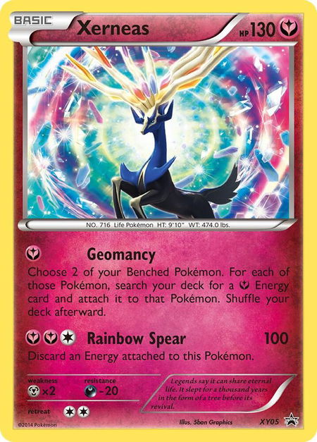 Xerneas - XY05 - XY Promos Pokémon trading card