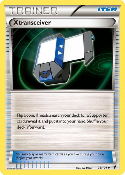 Xtransceiver trading card from Noble Victories Xtransceiver - Noble Victories Pokémon trading card