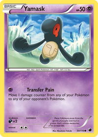 Yamask (54) - Plasma Freeze (PLF) #54/116 - Common Pokémon Trading Card