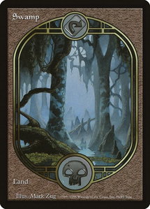 Swamp (UGL) - Unglued (UGL) #86 - Land Magic: The Gathering Trading Card