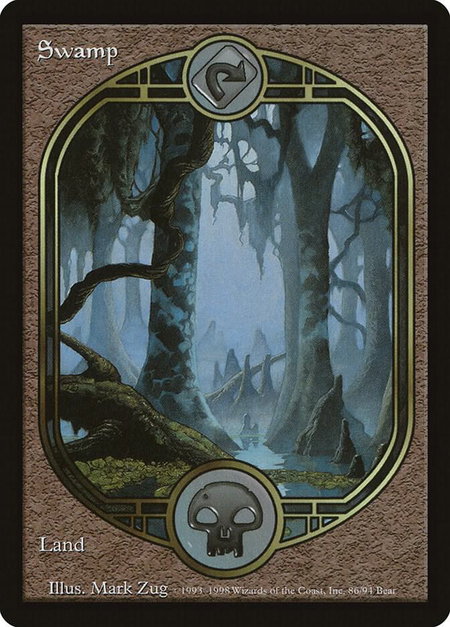 Swamp (UGL) - Unglued Magic: The Gathering trading card