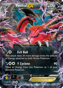 Yveltal EX - XY08 - XY Promos (PR) #XY08 - Promo Pokémon Trading Card