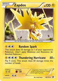 Zapdos - Legendary Treasures (LTR) #46/113 - Holo Rare Pokémon Trading Card