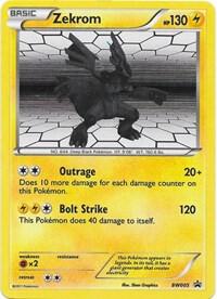 Zekrom - BW005 - Black and White Promos Pokémon trading card