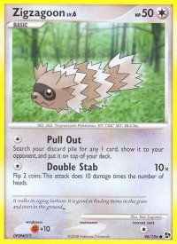 Zigzagoon - Great Encounters (GE) #96/106 - Common Pokémon Trading Card