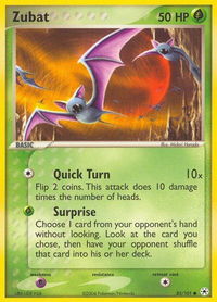 Zubat - Hidden Legends (HL) #83/101 - Common Pokémon Trading Card