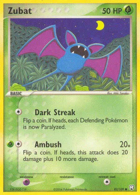 Zubat - Team Rocket Returns Pokémon trading card