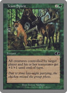 Team Spirit - Unglued (UGL) #67 - Common Magic: The Gathering Trading Card