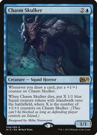 Chasm Skulker - Magic 2015 (M15) (M15) #46 - Rare Magic: The Gathering Trading Card