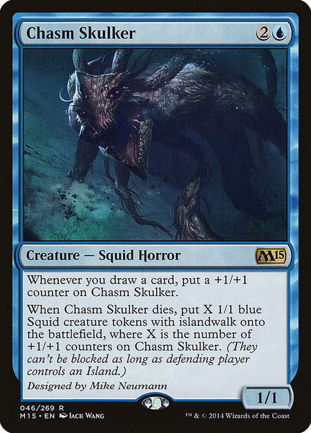Chasm Skulker - Magic 2015 (M15) Magic: The Gathering trading card