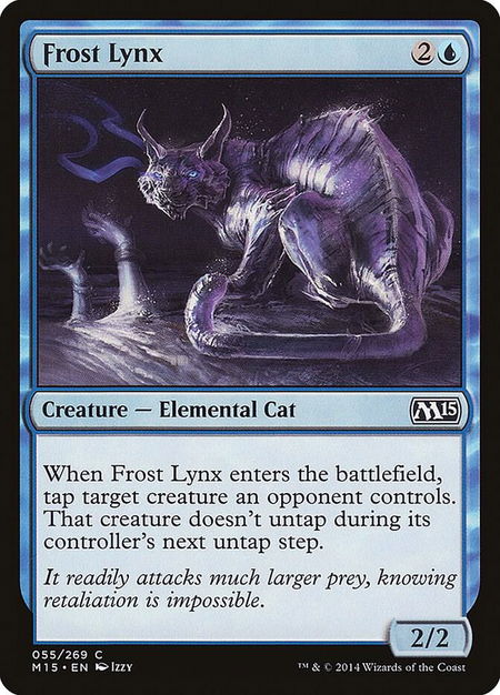 Frost Lynx - Magic 2015 (M15) Magic: The Gathering trading card